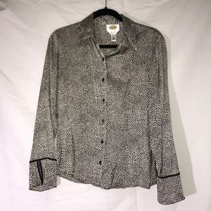 Talbots 100% silk blouse